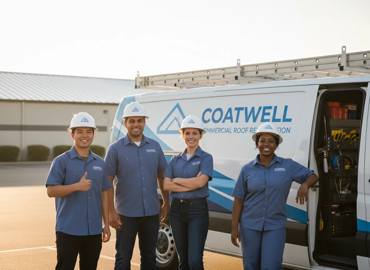 Commercial roof coating company in Greenwood, WI